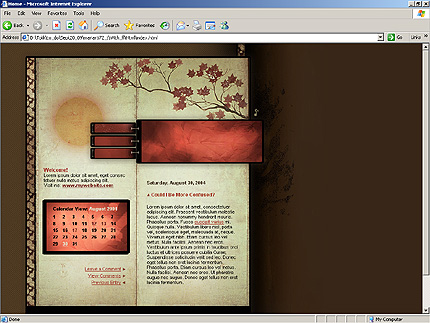 Website Template #6634