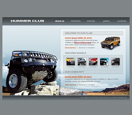 Website Template #6635