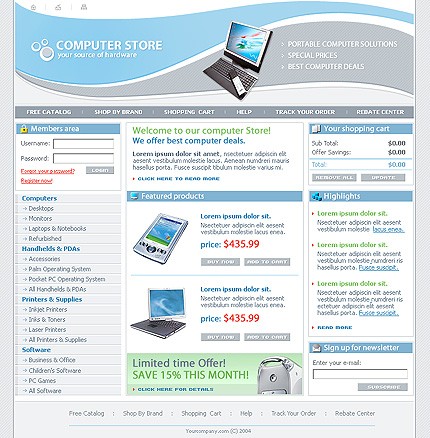Website Template #6661