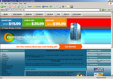Website Template #6683