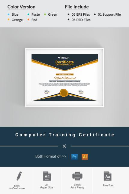 Certificat Templates