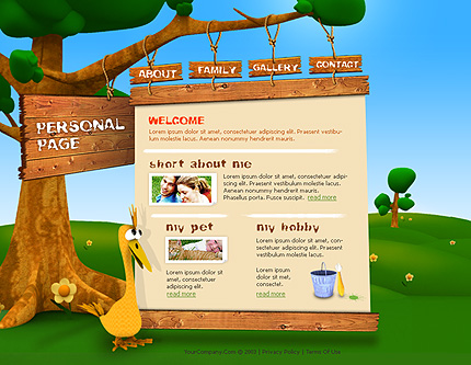 Website Template #6730