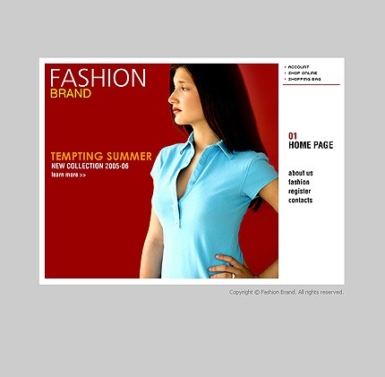 Website Template #6744