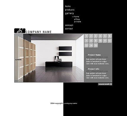 Website Template #6823