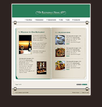 Website Template #6829