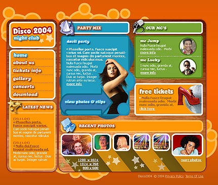 Website Template #6893