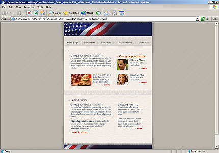 Website Template #6919