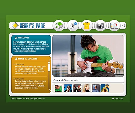 Website Template #6957