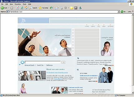 Website Template #6969