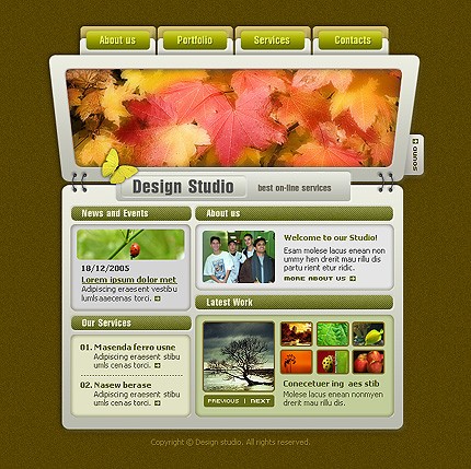 Website Template #6974