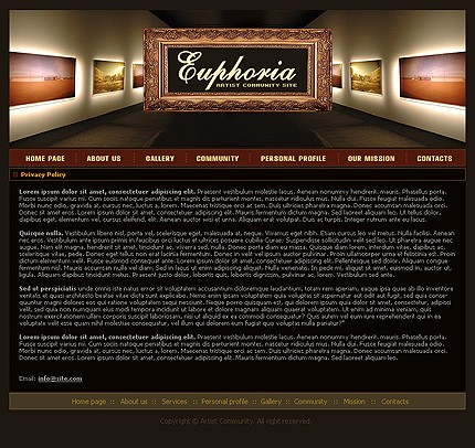 Website Template #6992