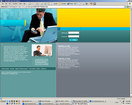 Website Template #786