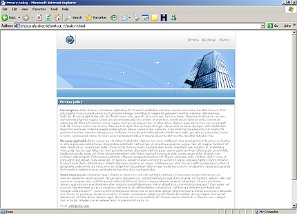 Website Template #7059