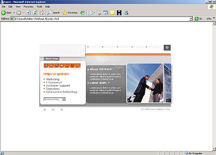 Website Template #7061