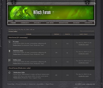 Website Template #7088