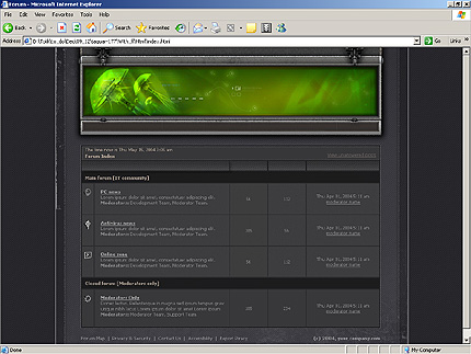 Website Template #7088