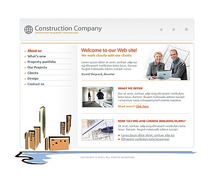 Website Template #7092
