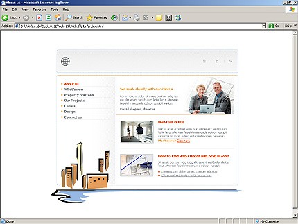 Website Template #7092