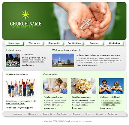 Website Template #7115