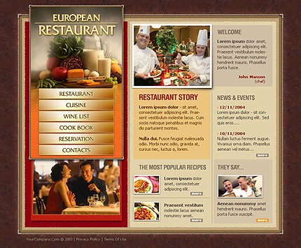 Website Template #7145