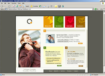 Website Template #7153