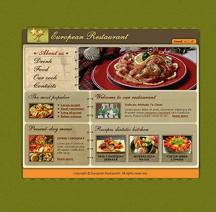 Website Template #7159