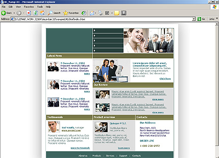 Website Template #7179
