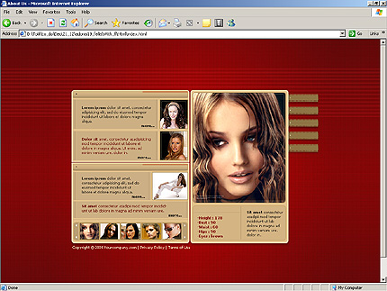Website Template #7181