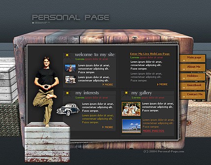 Website Template #7251