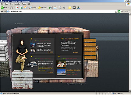 Website Template #7251