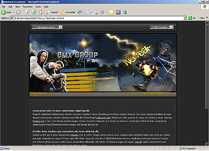 Website Template #7256