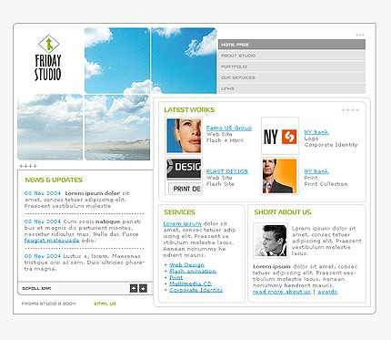 Website Template #7266