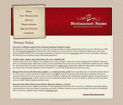 Website Template #7271