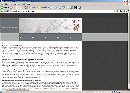 Website Template #7285