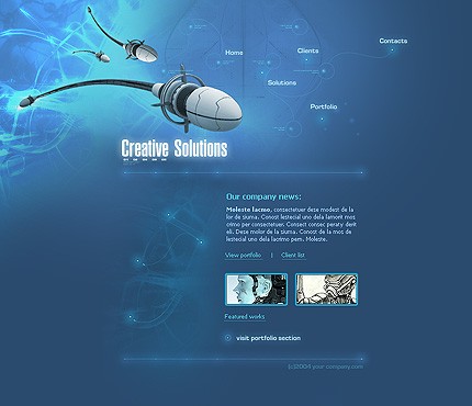 Website Template #7289