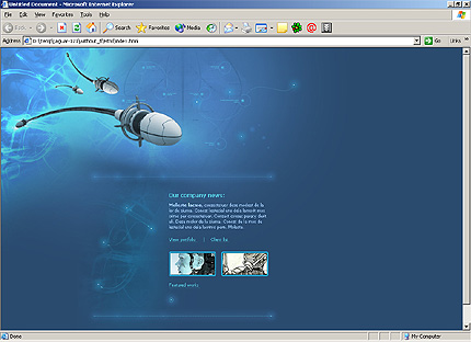 Website Template #7289