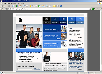 Website Template #7311