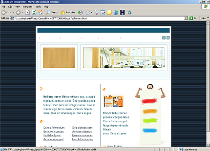 Website Template #7340
