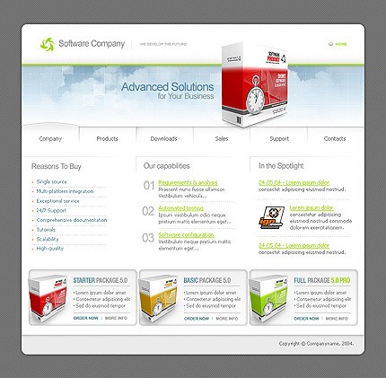 Website Template #7354