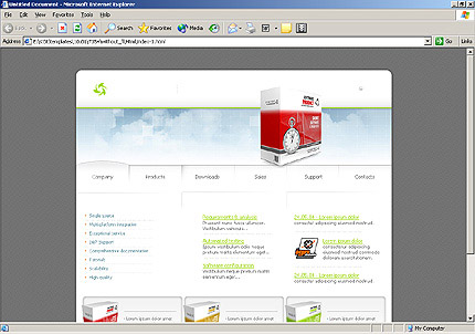 Website Template #7354