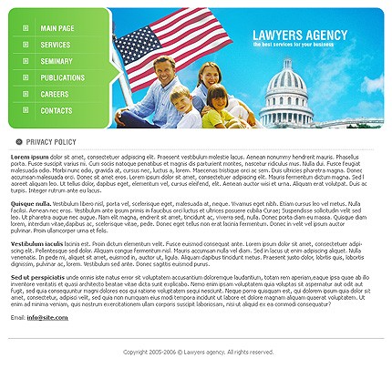 Website Template #7411