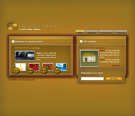 Website Template #7427