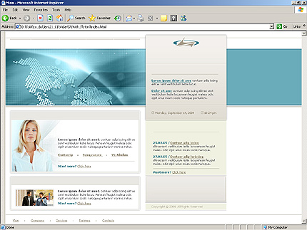 Website Template #7431