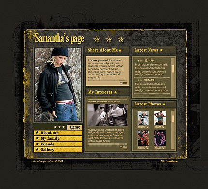Website Template #7456
