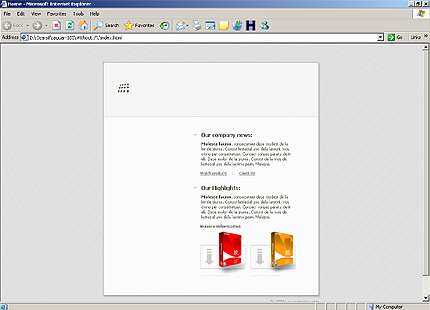 Website Template #7459