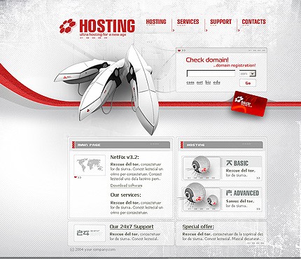 Website Template #7469