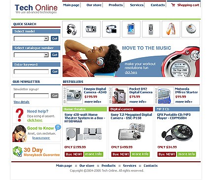 Website Template #7484