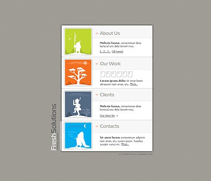 Website Template #7497