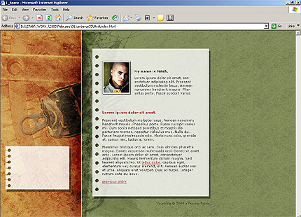 Website Template #7500