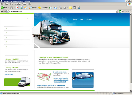 Website Template #7504